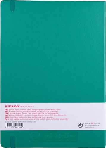 Talens Art Creation schetsboek, woudgroen, ft 21 x 30 cm-2
