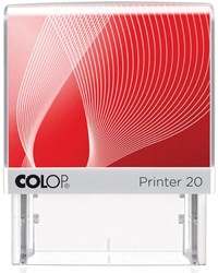 Colop stempel met voucher Printer 20, max. 4 regels, ft 38 x 14 mm