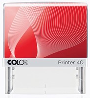 Colop stempel met voucher Printer 40, max. 6 regels, ft 59 x 23 mm