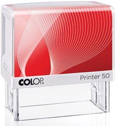 Colop stempel met voucher Printer 50, max. 7 regels, ft 69 x 30 mm