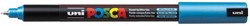 Uni POSCA paintmarker PC-1MR, 0,7 mm, metaalblauw