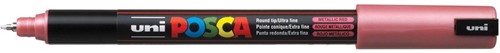 Uni POSCA paintmarker PC-1MR, 0,7 mm, metaalrood