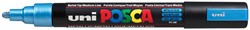 Uni POSCA paintmarker PC-5M, 1,8 - 2,5 mm, blauw metaal