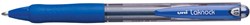 Uni-ball balpennen Laknock schrijfbreedte 0,4 mm, schrijfpunt: 1 mm, medium punt, blauw