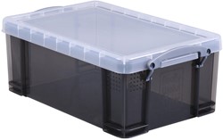 Really Useful Box opbergdoos 9 liter, transparant gerookt