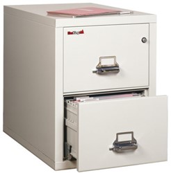 Brandwerende ladekast Fire King model FK2-21 met 2 laden