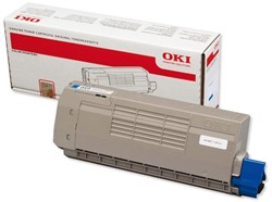 Toner Oki 44318607 blauw