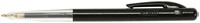 Balpen Bic M10 medium zwart blister à 2 stuks-2