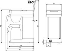 Easy4Rent Koffiezetapparaat Bravilor ISO inclusief thermoskan te huur, inclusief bezorging & retour-2