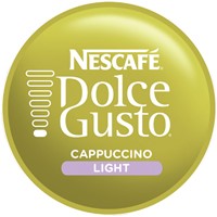 Koffiecups Dolce Gusto cappuccino light 16 stuks voor 8 kopjes-3