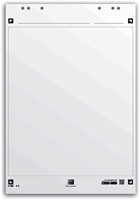 Flipoverpapier Oxford smart 650x980mm blanco 90 gram 20 vel