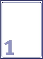 Etiket Avery L4775-20 210x297mm polyester wit 20 etiketten-2