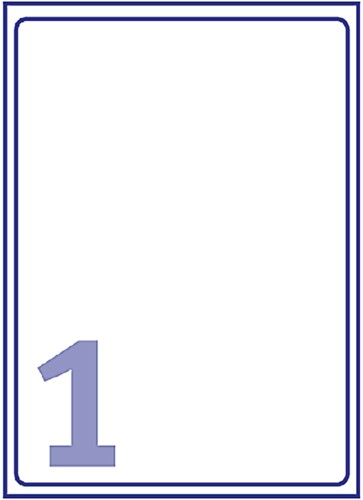 Etiket Avery L4775-20 210x297mm polyester wit 20 etiketten-2