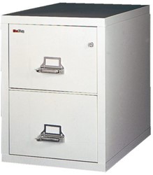 Brandwerende ladekast Fire King model FK2-25 met 2 laden