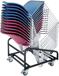 Conferentiestoel Palermo blauw
