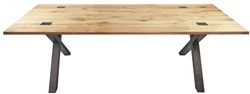 Tafel Tolhuijs ABLE Wagonhout X-LEG onderstel