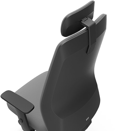 Interstuhl AIM Manager Limited Leather zwart bureaustoel-2