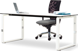 Palmberg Pensum Bureau - hoogte instelbaar - O-frame