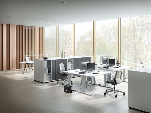 Palmberg Crew Solitair Zit-sta bureau-3