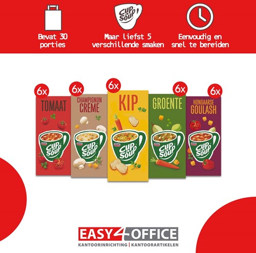 Cup-a-soup Mix Pack De Thuiswerk Topper 1