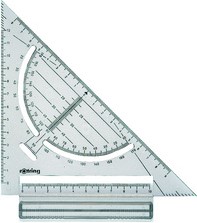 Rotring snel tekendriehoek 150mm so232240