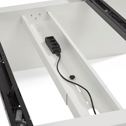 Flex 3+ telescopische kabelbak (140-200cm) met deksel