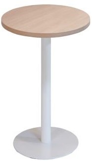 Kolom hoge tafel rond Ø 80 cm - ronde voet Ø 50 cm - H 110 cm