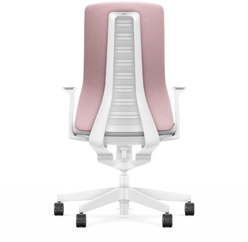 Bureaustoel Interstuhl Pure Interior Edition - gestoffeerd - lichtroze-2