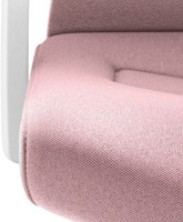 Bureaustoel Interstuhl Pure Interior Edition - gestoffeerd - lichtroze-3