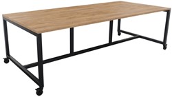 Vergadertafel Move op wielen 75 cm hoog