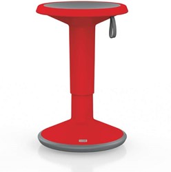 Kruk UpIs1 Interstuhl Rood Hoogte Instelbaar