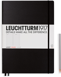 Leuchtturm1917 notitieboek master classic A4+ gelinieerd zwart