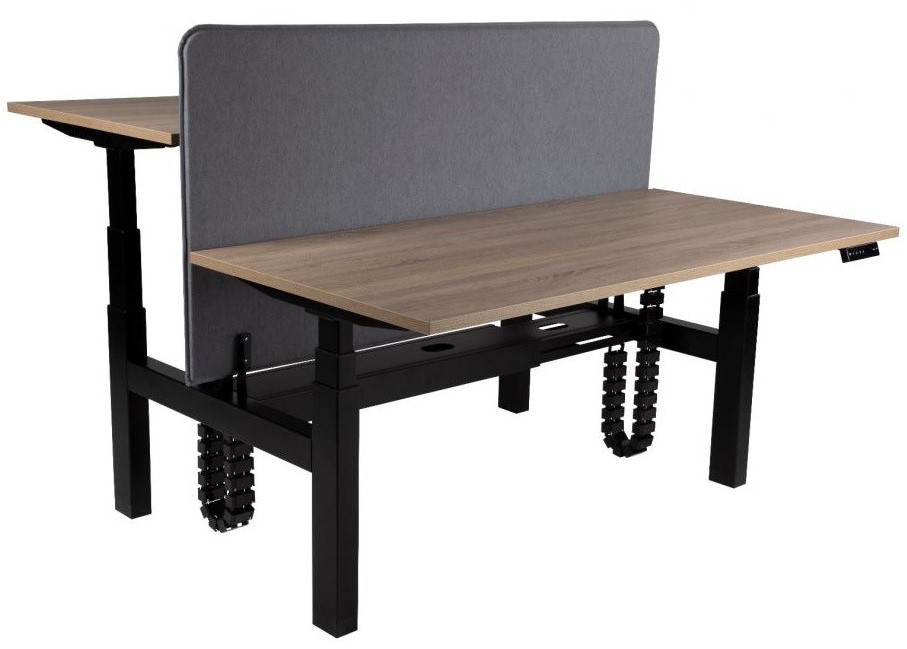 perzik elke keer meesteres Zit-sta bureau s-line elektrisch verstelbaar - 200 x 80 cm - Wengé (SW) - Zwart bij Easy4Office perzik elke keer meesteres Zit-sta bureau s-line elektrisch verstelbaar - 200 x 80 cm - Wengé (SW) - Zwart bij Easy4Office