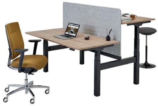 Aap Hopelijk Omtrek Zit-sta bureau s-line duo elektrisch verstelbaar - 200 x 80 cm - Schaduw zwart(SW) - Aluminium bij Easy4Office Aap Hopelijk Omtrek Zit-sta bureau s-line duo elektrisch verstelbaar - 200 x 80 cm - Schaduw zwart(SW) - Aluminium bij Easy4Office