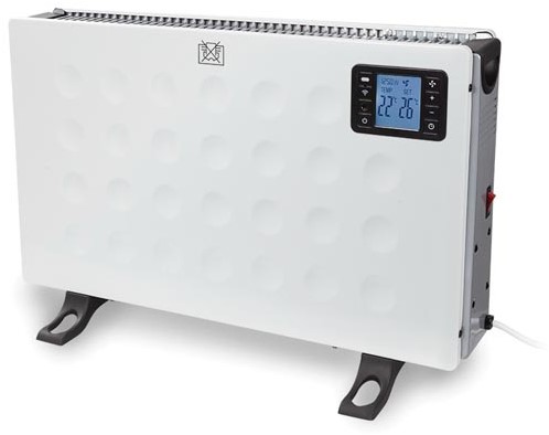 PEREL Smart heater - 2000W - verbinden met Android of iOS - Tuya