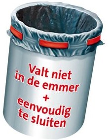 leveren tafereel Winkelier Swirl Afvalzakken Fixeerband 60ltr 10 stuks bij Easy4Office