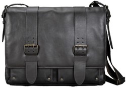 Pride Soul Pride & Soul Leren Schoudertas Tank Donkerbruin