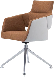 Köhl Artiso lounge fauteuil op sledeframe
