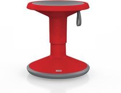 Kinderkruk Interstuhl UpIs1 rood hoogte-instelbaar,  wiebelkruk geschikt vanaf 18 kilo (ca. 7 jaar)