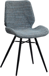 Vergaderstoel Barron Blue chenille