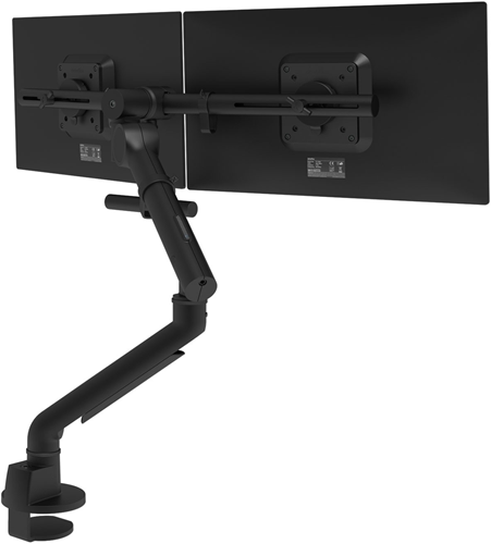 Dubbele monitorarm Viewgo Pro zwart 48.643
